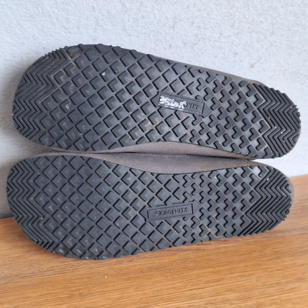 Xero Shoes Sunrise Loafers Men 7.5 Gray Canvas Slip On Minimalist Barefoot - Picture 6 of 13